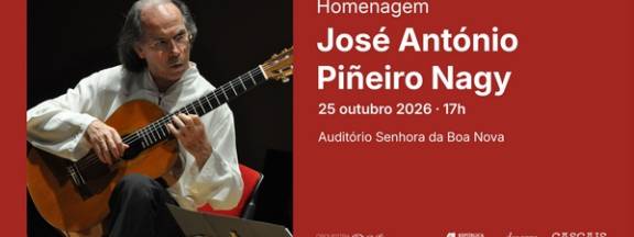 A Orquestra de Câmara de Cascais e Oeiras presta homenagem ao Prof. José António Piñeiro Nagy